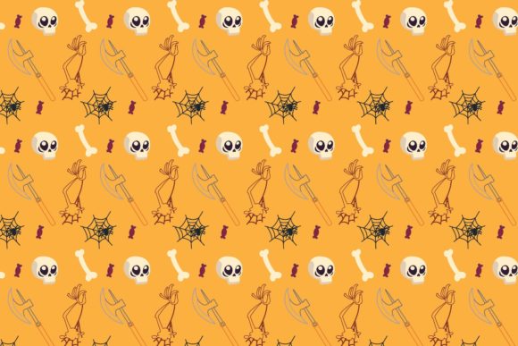 Halloween Patterns Icon-093: A Versatile Design Resource for Creative Projects