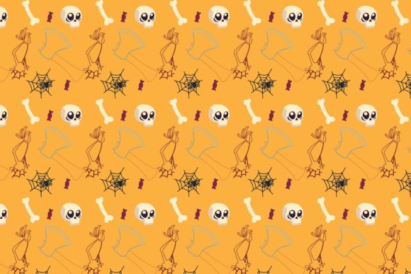 Halloween Patterns Icon-094: A Versatile Resource for Creative Projects