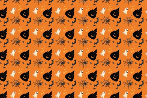 Halloween Patterns Icon-128: A Versatile Design Resource for Creators