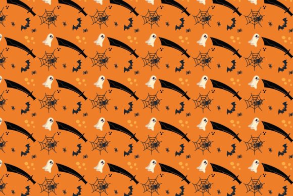 Halloween Patterns Icon-172: A Versatile Design Resource
